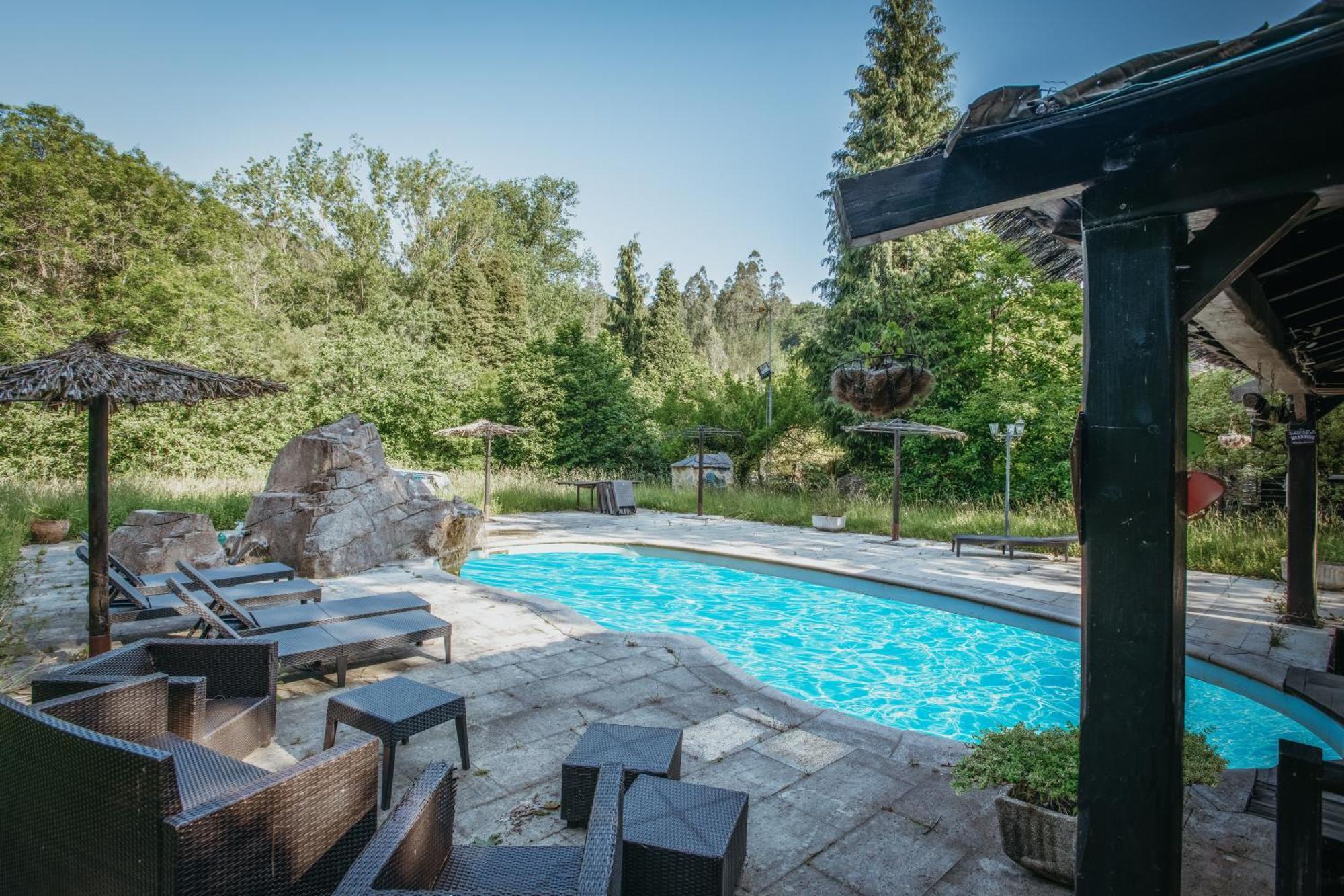 Villa En Asturias Con Cine, Piscina, Bbq, Juegos, 14 Pax Cobre Esterno foto