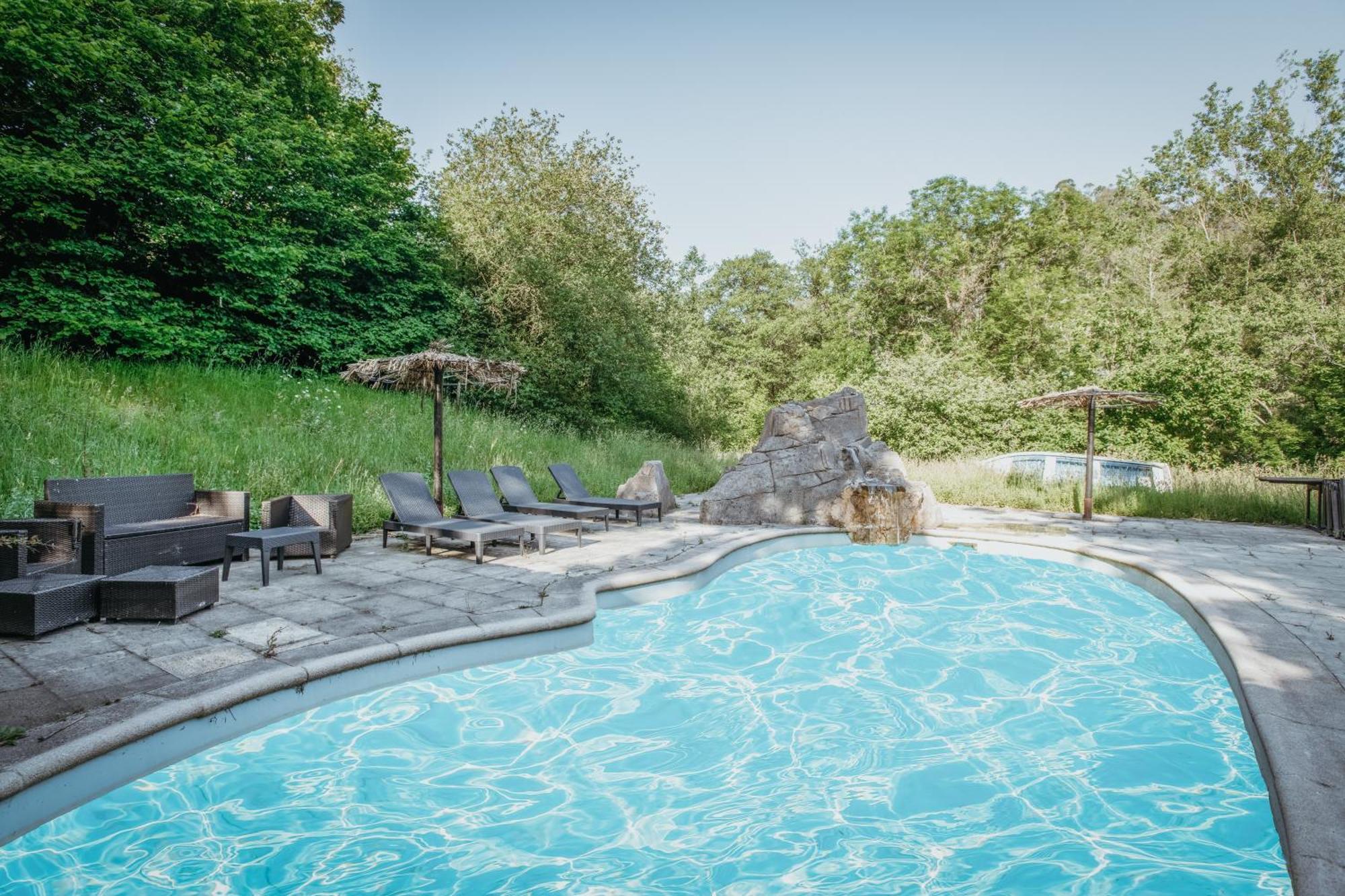 Villa En Asturias Con Cine, Piscina, Bbq, Juegos, 14 Pax Cobre Esterno foto