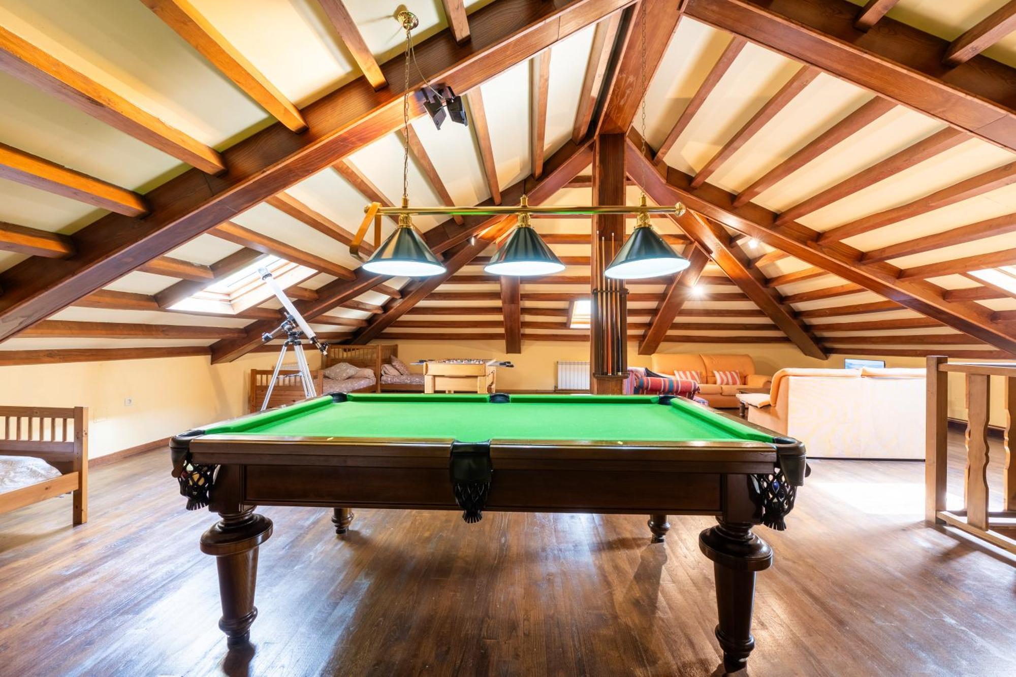 Villa En Asturias Con Cine, Piscina, Bbq, Juegos, 14 Pax Cobre Esterno foto