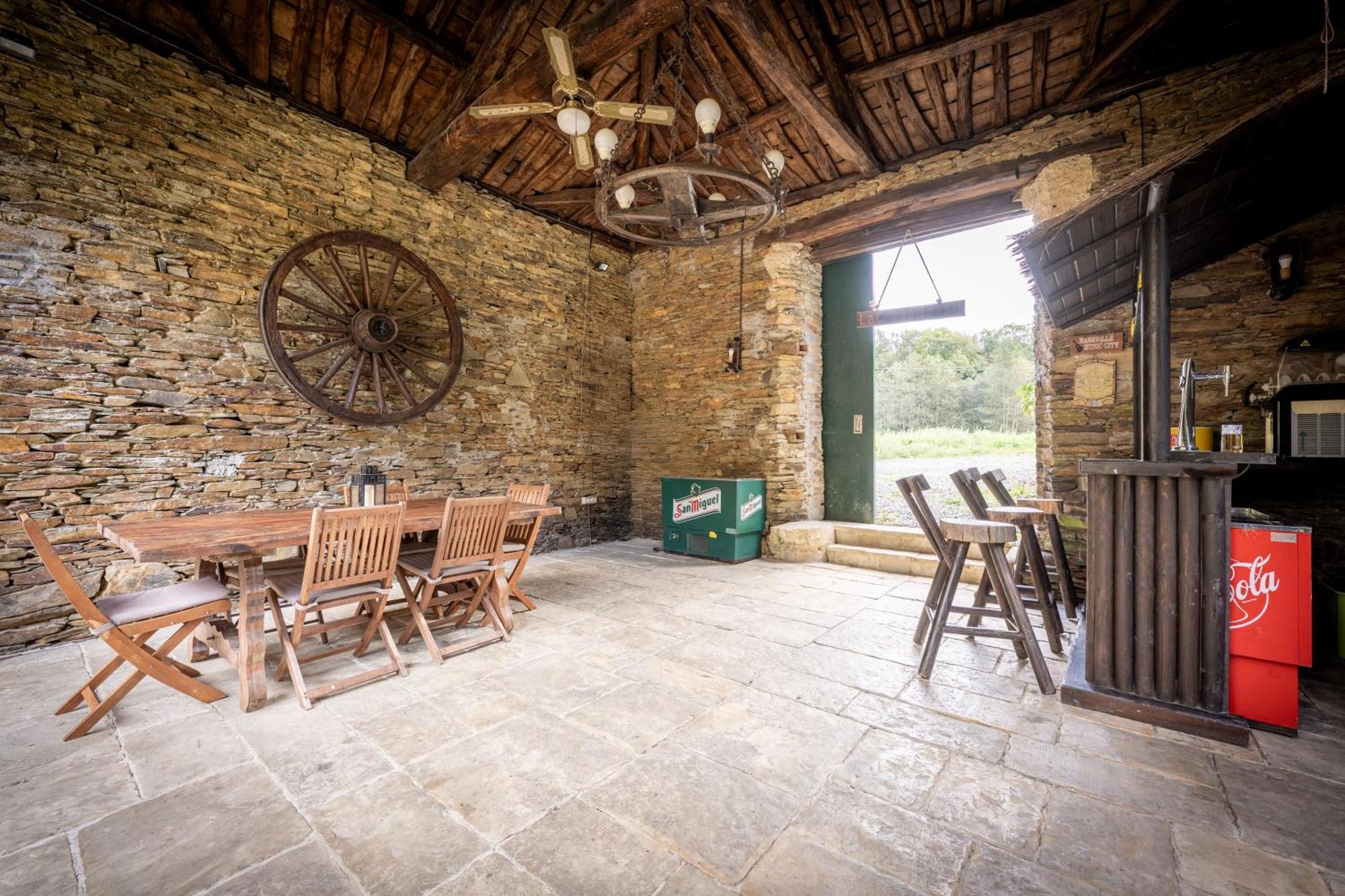 Villa En Asturias Con Cine, Piscina, Bbq, Juegos, 14 Pax Cobre Esterno foto