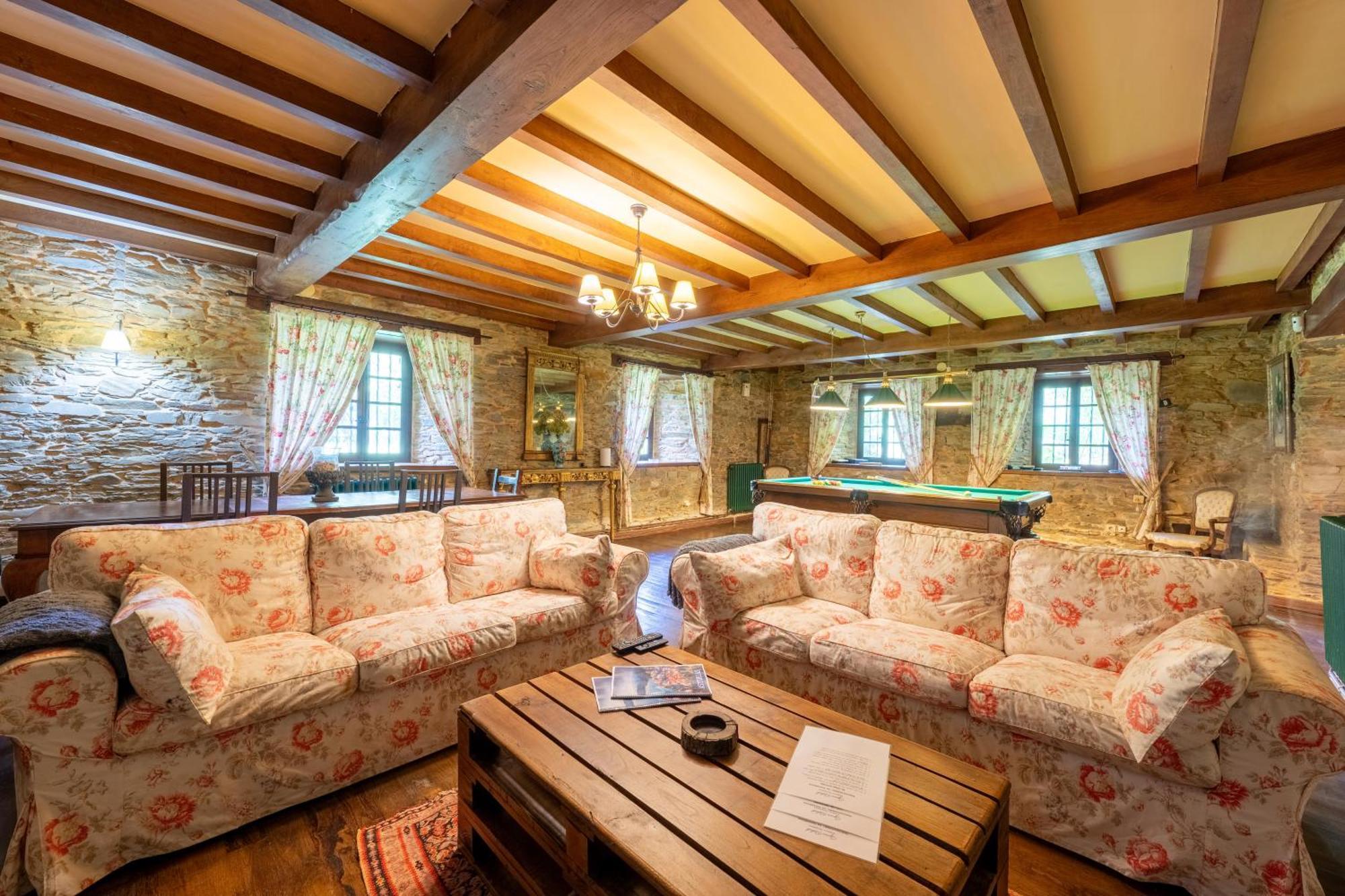 Villa En Asturias Con Cine, Piscina, Bbq, Juegos, 14 Pax Cobre Esterno foto