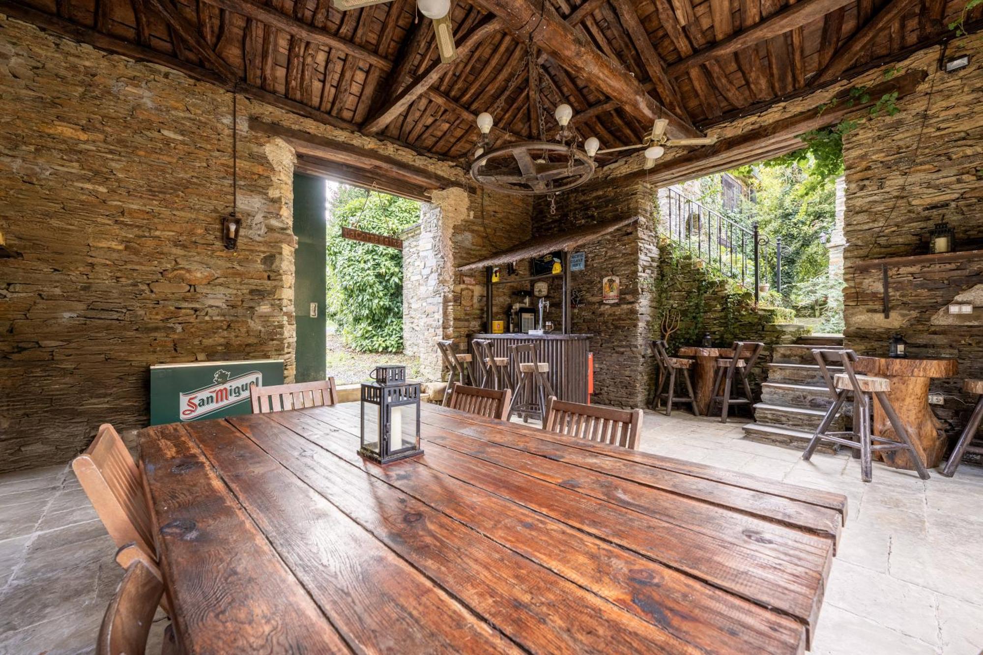 Villa En Asturias Con Cine, Piscina, Bbq, Juegos, 14 Pax Cobre Esterno foto