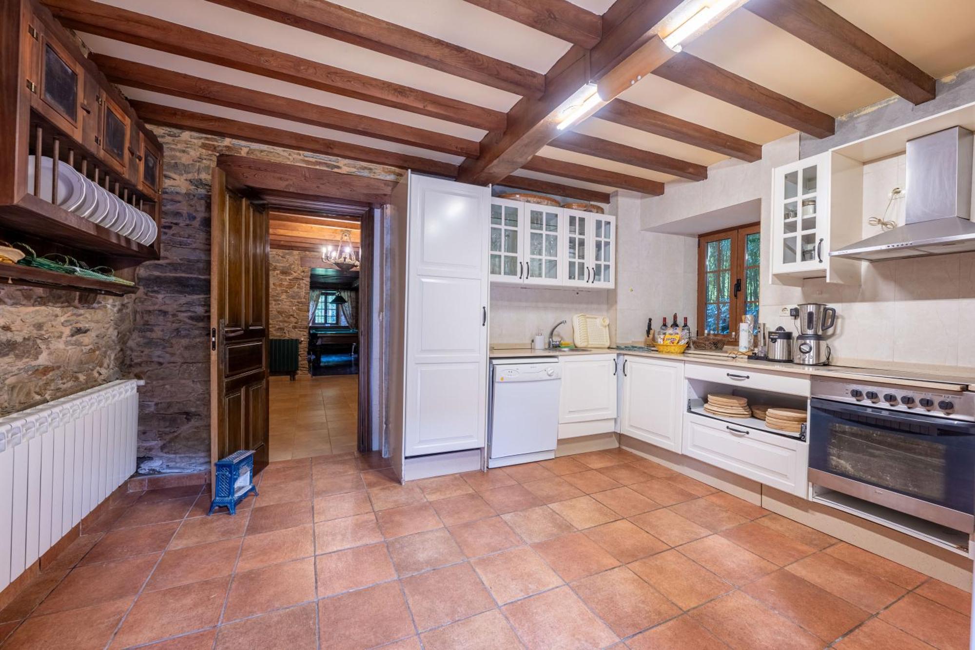 Villa En Asturias Con Cine, Piscina, Bbq, Juegos, 14 Pax Cobre Esterno foto
